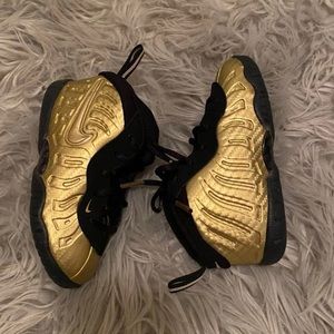Air Foamposite One  “Metallic Gold” 7c